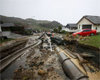 뉴질랜드 100년만의 폭우…강둑 무너지고 수백 가구 대피