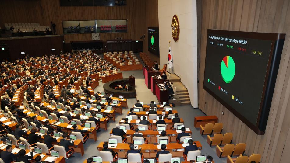 내란특검법-김여사특검법 재표결서 ‘부결’…자동폐기