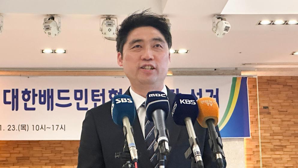 김동문 배드민턴협회장 당선인, 인수위 구성 추진…“문체부 지적사항 해결할 것”