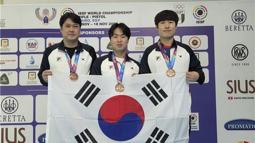 한국 사격, 카이로 세계선수권 금메달 7개·종합 2위로 마무리
