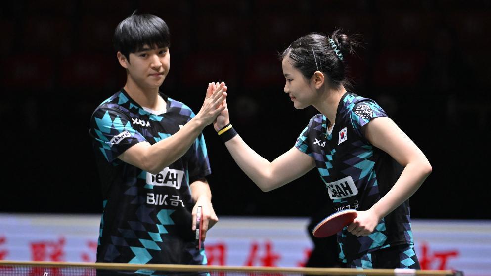 한국 탁구, 혼성단체 월드컵서 크로아에 8-5 승리…극적 4강행