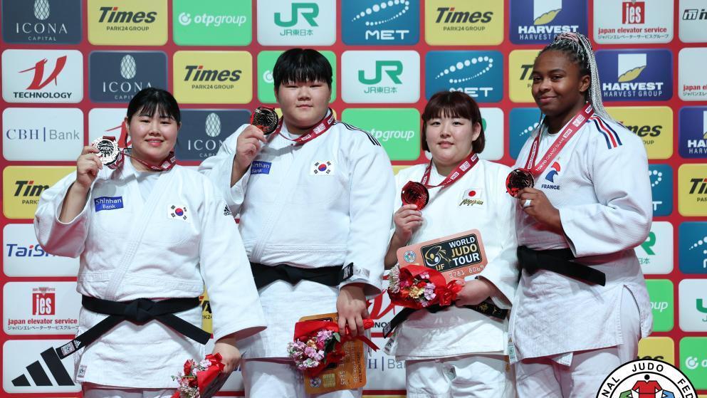 유도 이현지, 김하윤 꺾고 도쿄 그랜드슬램 여자 78㎏급 우승