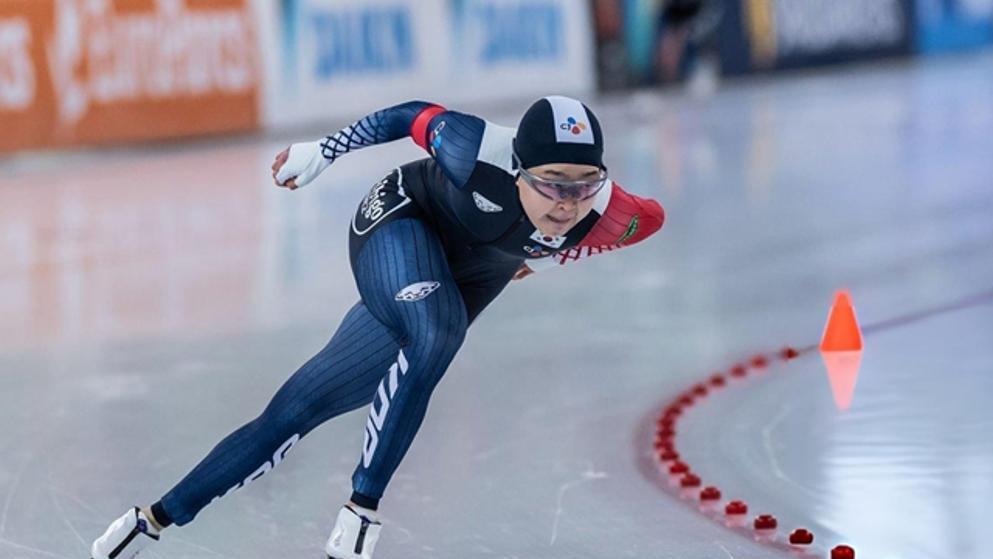 17위→13위→7위→6위→3위…빙속 김민선, 올림픽 시즌 월드컵 첫 메달