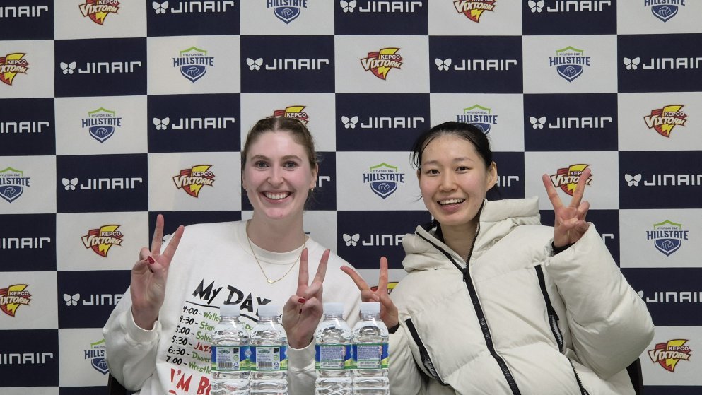 ‘부상 투혼’ 카리와 ‘든든한 백업’ 나현수…현대건설 7연승 주역