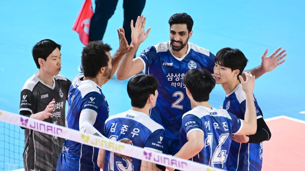 삼성화재, OK저축 꺾고 11연패 탈출…도로공사 선두 질주·페퍼 9연패