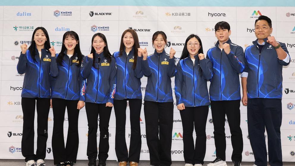 여자 컬링 유쾌한 자신감 “올림픽 금메달 따고 유퀴즈 나갈래요”