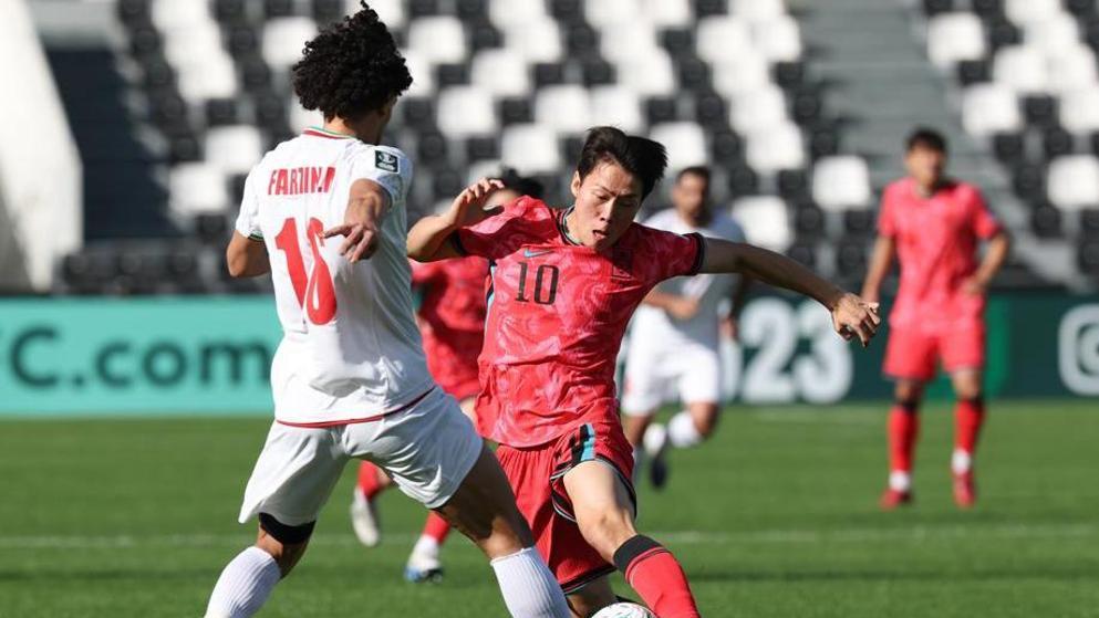 이민성호 U23, 아시안컵 첫 경기서 이란과 0-0 무승부