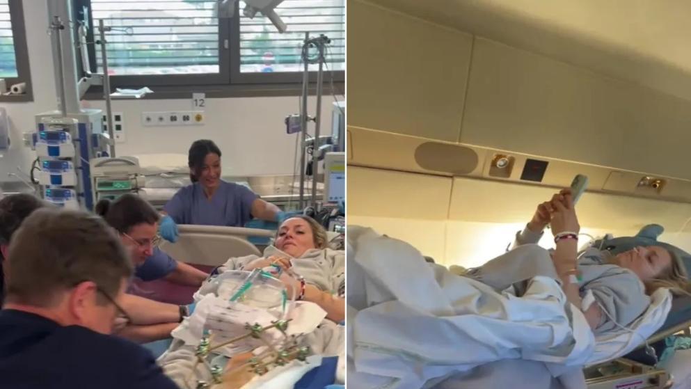 “다리 산산조각”…린지 본, 일주일째 못 서는 최악 상태