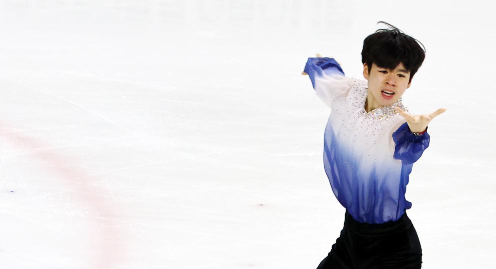 피겨 서민규, 주니어세계선수권 쇼트 2위…3년 연속 입상 보인다