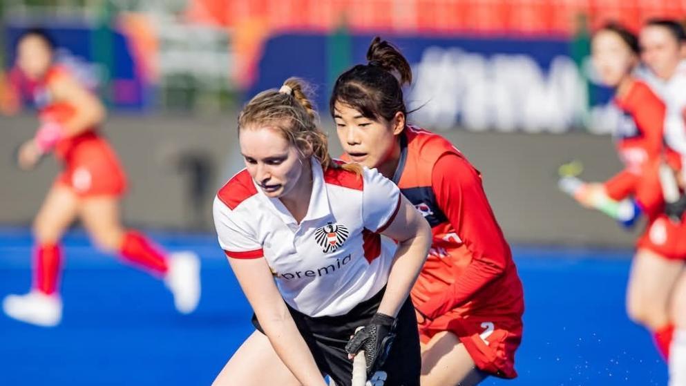 여자 하키, 월드컵 예선 1차전서 오스트리아에 1-0 승리