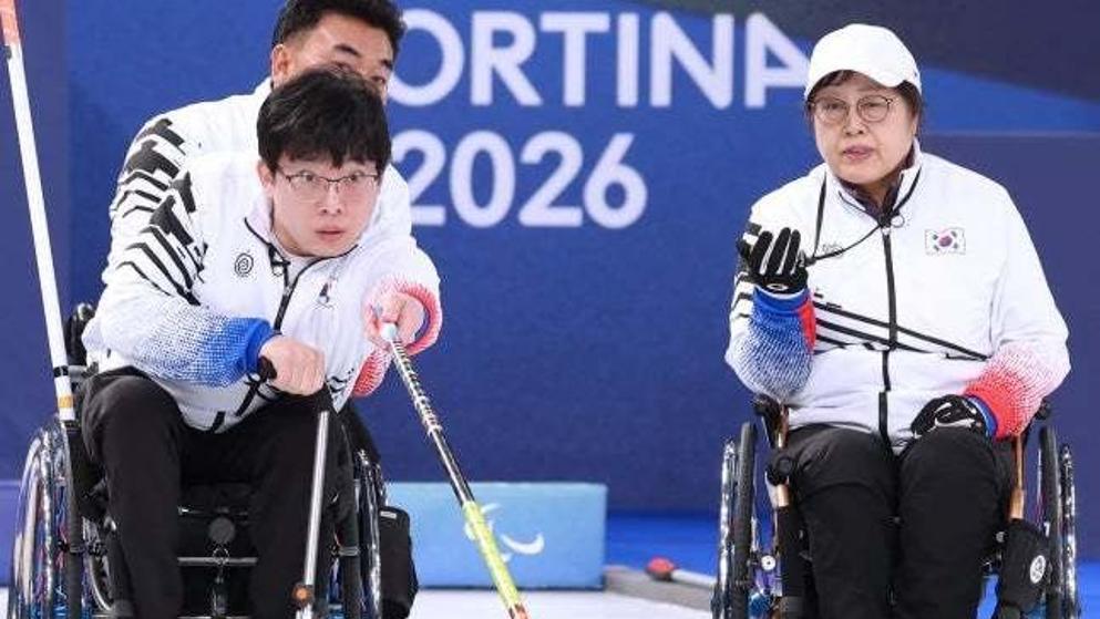 휠체어컬링 혼성팀, 노르웨이 9-0 대파…3연승 신바람