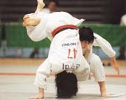 물구나무서기 수비