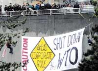 'WTO 문닫아라'시위