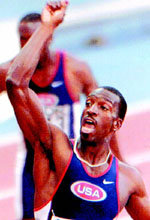 육상400m 세계스타 마이클 존슨
