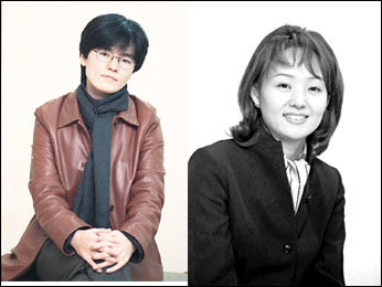 노희경(왼쪽)과 배종옥