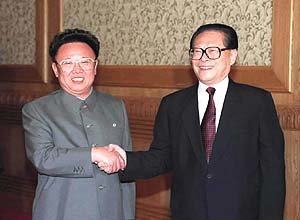 작년5월 김정일·장쩌민 회동