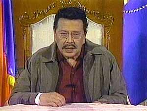 에스트라다 대국민 성명