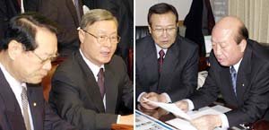 26일 여야 지도부는 국정 정상화 방안을 논의하며 분주한 하루를 보냈다