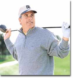 '방풍기능'을 갖춘 니트스웨터가 초봄의 날씨에 적당하다.[사진제공 LG패션]