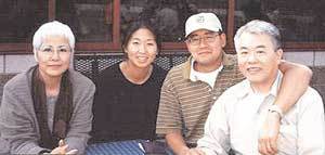 김씨 가족의 단란했던 한때