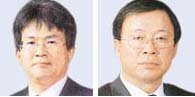 정도언회장(왼쪽), 전영재사장