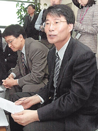 참여연대 경제민주화위원장 장하성 교수(고려대)