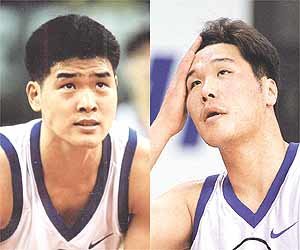 조상현(왼쪽)과 서장훈