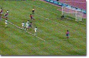 김도훈의 페널티킥 성공장면(sbs 화면촬영)