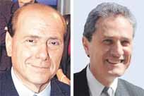 베를루스코스(왼쪽),루델리