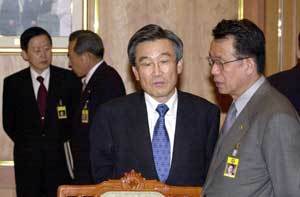 통일외교안보 장관 청와대 간담회