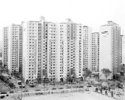 경기 구리 토평지구 삼성아파트 전경