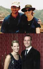 '스페인 왕자와 사눔(위쪽)노르웨이 왕자와 테셈