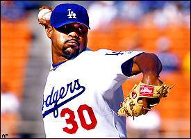 새 에이스 볼드윈 투구모습