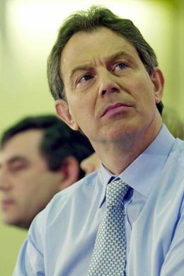 '제3의 길'이란 새로운 개념으로 영국사회의변화를 이끌고 있는 토니 블레어 총리