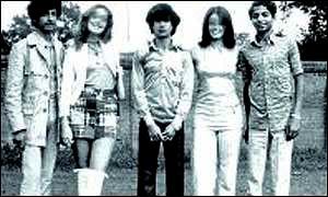 71년 영국유학중인 빈라덴(사진 오른쪽 끝)