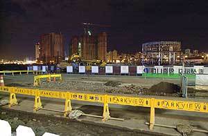 경기 성남시 분당구 백궁·정자지구 일대.