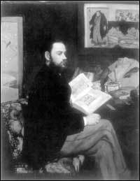 마네의 에밀 졸라 초상화(1868)