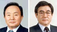 이수빈 회장(좌), 현명관 회장(우)