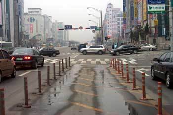 분당구 야탑역 사거리.