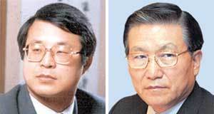 김영배 전무(좌), 손병두 부회장(우)