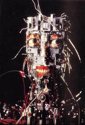 도쿄과학대학이 감정표현 능력을 연구하기 위해개발한 '얼굴로봇'.