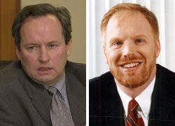 에릭 닐슨 회장(왼쪽), 제롬 스톰 회장