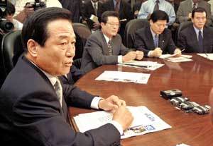 한나라당 서청원 대표 - 김창혁기자