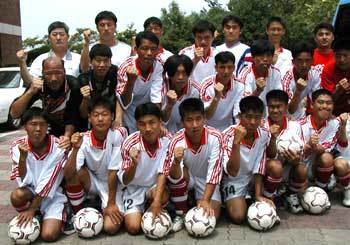 8월 9일 네덜란드와 첫 경기를 갖는 한국대표선수들 - 이권효기자