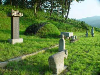 상하이에서 암살당한 김옥균의 유해는 일본에 묻혔다가 1914년 고국으로 돌아와 충남 아산에 이장됐다 [사진제공=오철민 녹두스튜디오 대표]