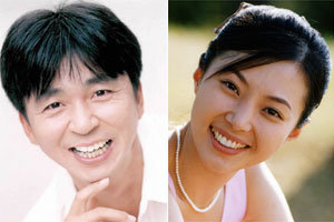 개그맨 김국진/탤런트 이윤성