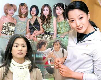 인기 탤런드 김희선 열풍이 중국 대륙을 뜨겁게 달구고 있는데 이어 최근 중국 TV들이 방영한 '가을동화'가 대박을 터뜨리면서 송혜교의 인기도 가파른 상승곡선을 타고 있다