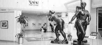 국내유일의 병원갤러리인 서울아산병원의 중앙갤러리. 사진제공 중앙갤러리