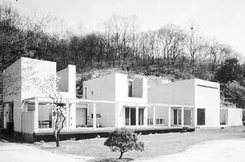 승효상의 대표적 주택건축인 경기 남양주의 '수백당'. 사진제공 국립현대미술관