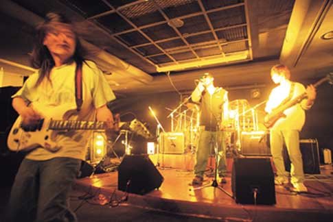 서울 논현동 라이브 인 문화강국의 스테이지.-신석교기자-